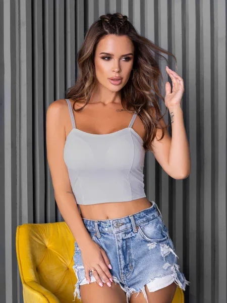 Топ ISSA Plus сірий