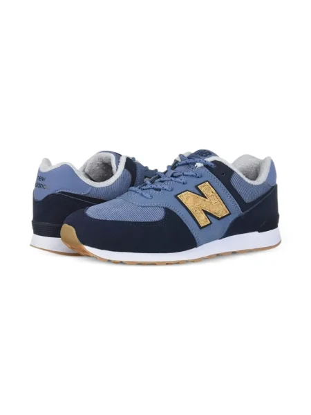 Sneakersy dziecięce New Balance 574 niebieskie