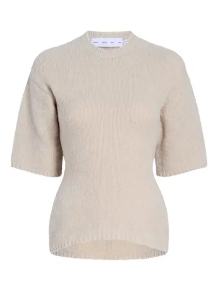 Pulover Proenza Schouler White Label scurt alb
