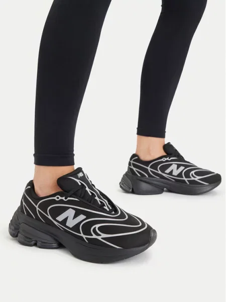 New balance Niske tenisice / melange crna