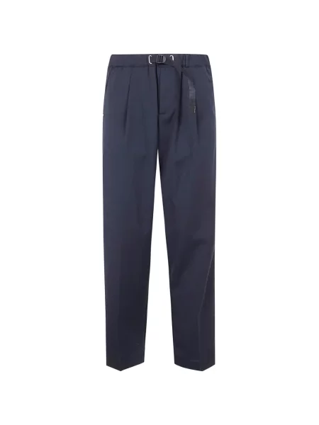 Pantaloni White Sand plisate alb