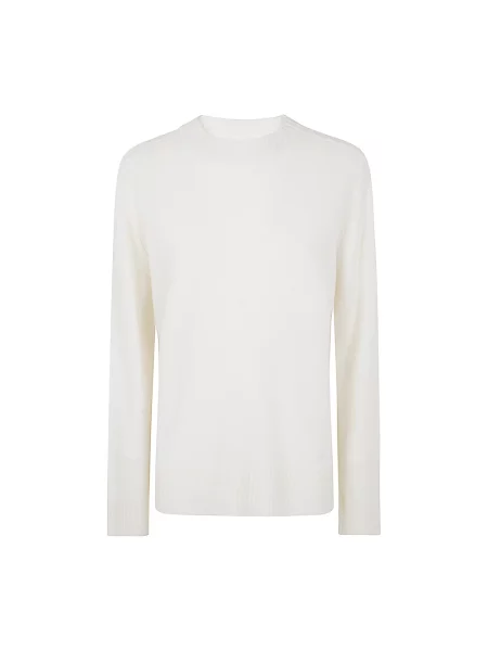 Sweter Loulou De Saison z kaszmiru biały