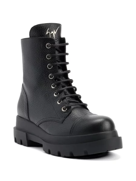 Botine Giuseppe Zanotti cu autograf negru