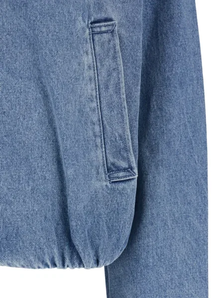 Duża kopertówka Michael Michael Kors koronkowa brązowa