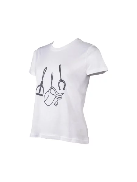 T-shirt HKM Elements biała