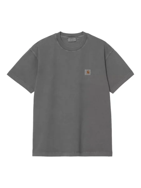 Tricou Carhartt Wip cu autograf gri