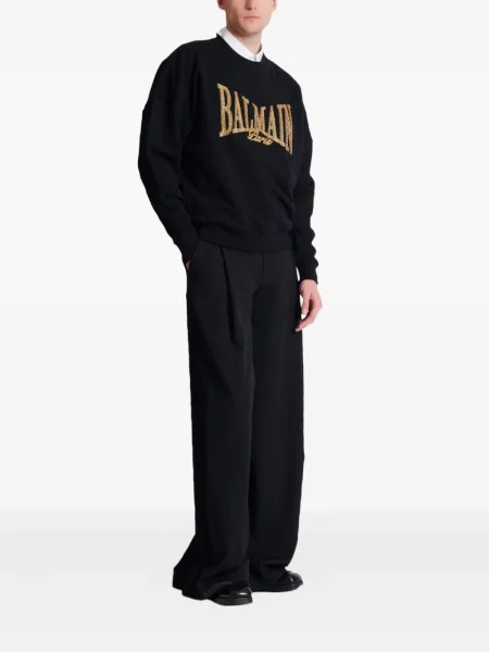 Hanorac Balmain cu autograf negru