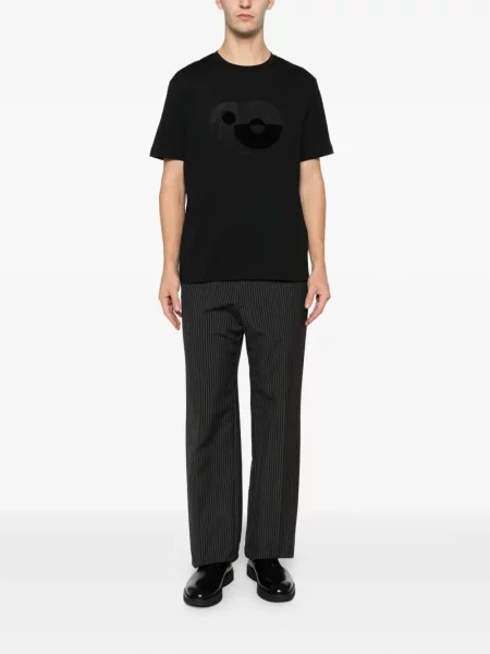 Μπλούζα Emporio Armani με κέντημα μαύρο