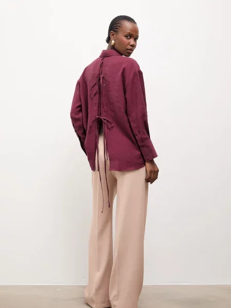 Answear.LAB koszula bordowa