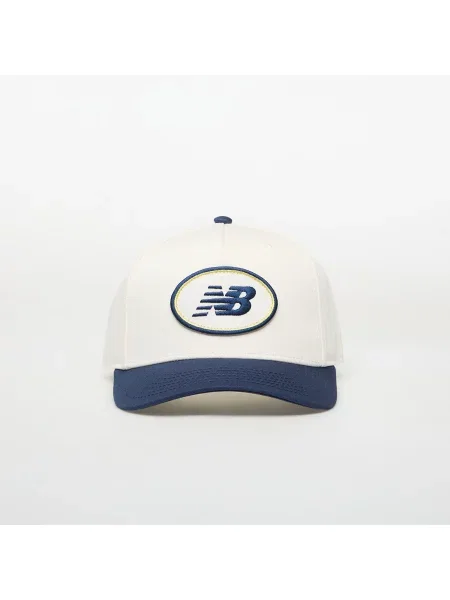 Czapka z daszkiem New Balance beżowa