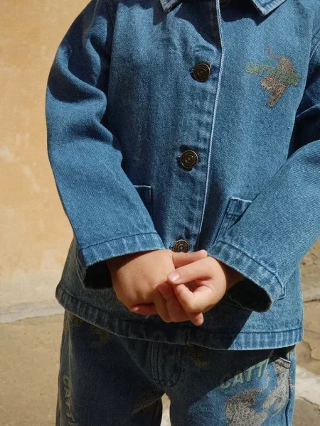 Konges Sløjd Дитяча джинсова куртка MAGOT JACKET GOTS