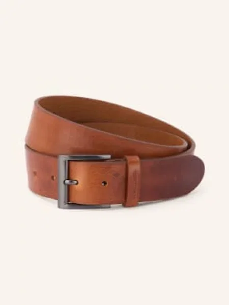 Strellson Skórzany braun brązowy