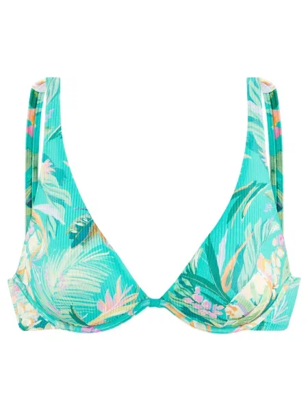 VENICE BEACH Sutien costum de baie crem / turcoaz / petrol / mov lavandă verde