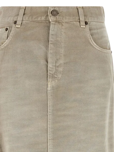 Fustă din denim Haikure până la genunchi