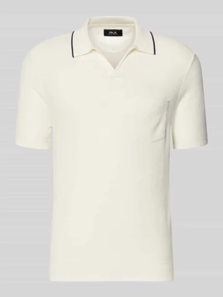 Koszulka polo o kroju relaxed fit z mieszanki bawełny Polo Ralph Lauren białe