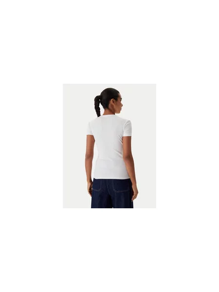 Lacoste Marškinėliai Kreminė Regular Fit