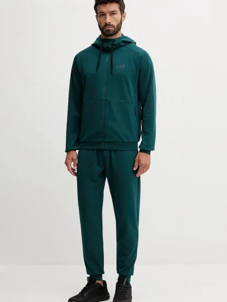 Анцуг Emporio Armani мъжки тюркоазено зелено