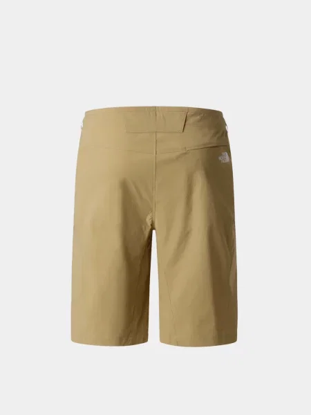 Короткие спортивные шорты The North Face бежевые