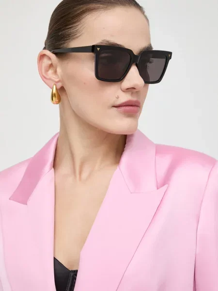 Sončna očala Bottega Veneta črna