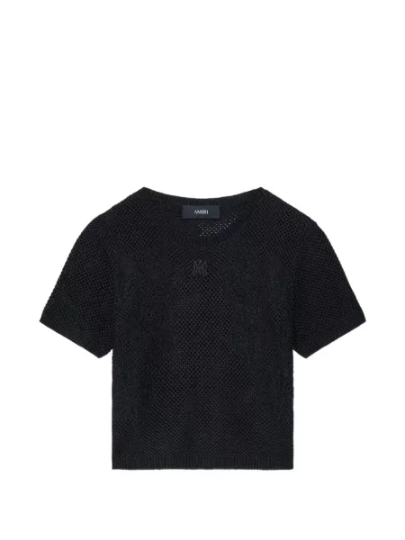 Tricou Amiri tricotate negru