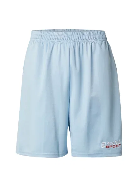 Karl Kani Kalhoty světlemodrá / krvavě / offwhite červená