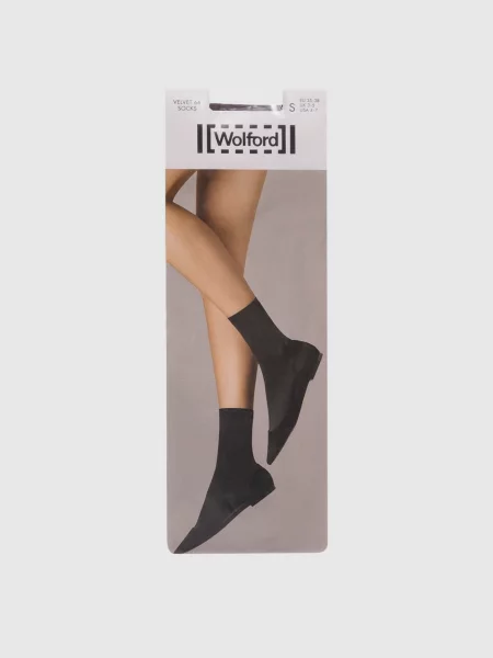 Шкарпетки 66 den Wolford фіолетові
