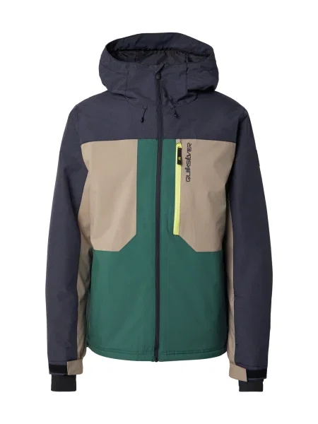 Pánska snowboardová bunda Quiksilver Dawson trekking green zelená