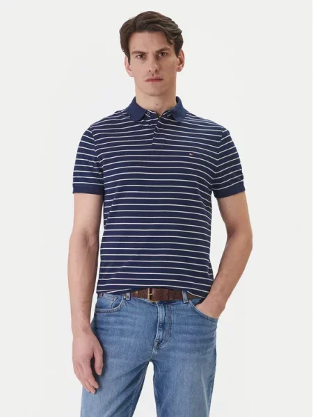 Tommy Hilfiger Polo majica Mornarsko modra