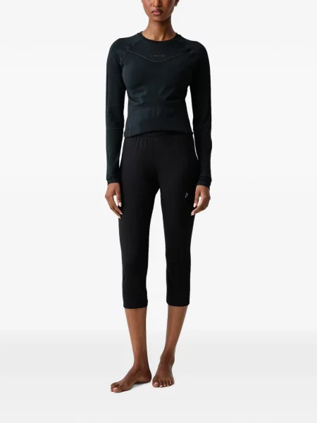 Decupat pantaloni de schi Peak Performance cu imagine negru