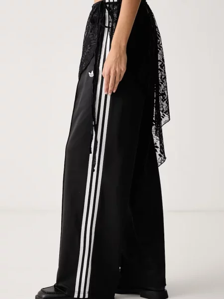 Adidas Originals спортен панталон дамски с Lace Injection черно