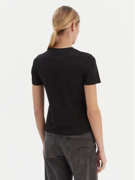 Guess Póló Regular Fit fekete