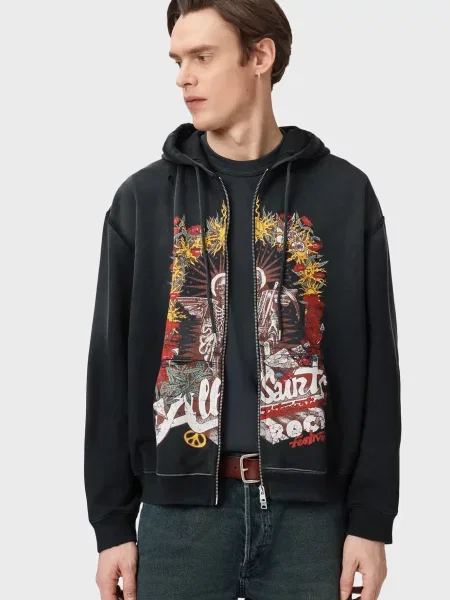 Худі Allsaints чорне