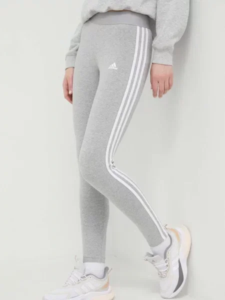 Legíny adidas sivá