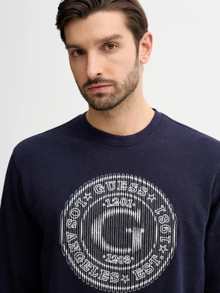 Кофта Guess візерунок синій