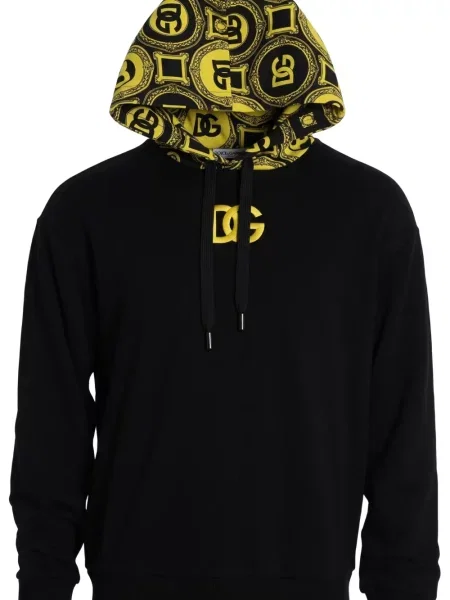 Hoodie Dolce & Gabbana με σχέδιο μαύρο