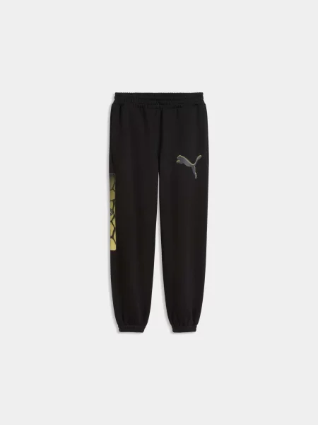Спортивні штани PUMA Sport Street Relaxed Gr комбінований верх чорний
