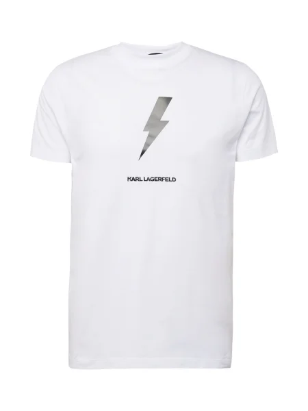 Karl Lagerfeld Tricou alb