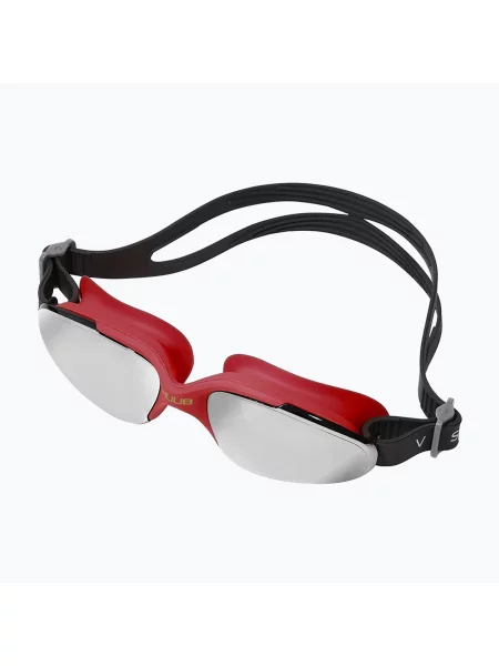 Okulary do pływania HUUB Vision red / light smoke silver mirror czerwone