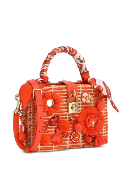 Geantă Dolce & Gabbana portocaliu