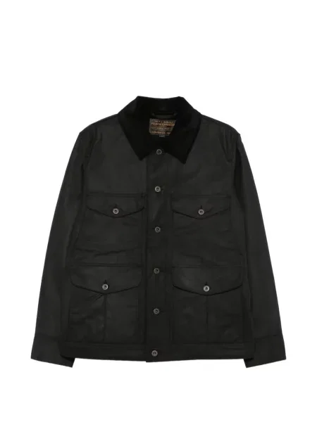 Gulerat geacă Filson de catifea cord negru