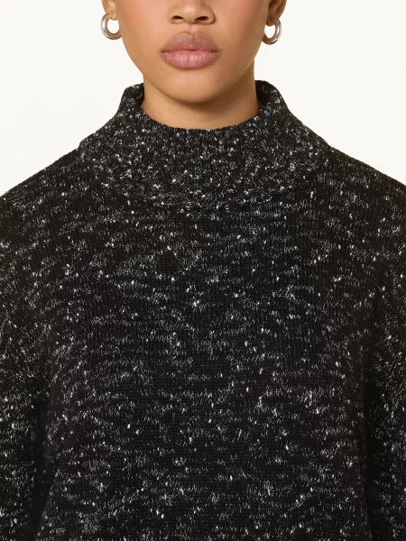 Selected Femme Sweter schwarz biały