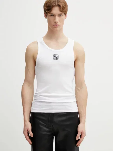 VETEMENTS tricou Biker Cross Logo