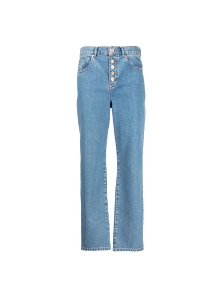 Proste jeansy Moschino casual niebieskie