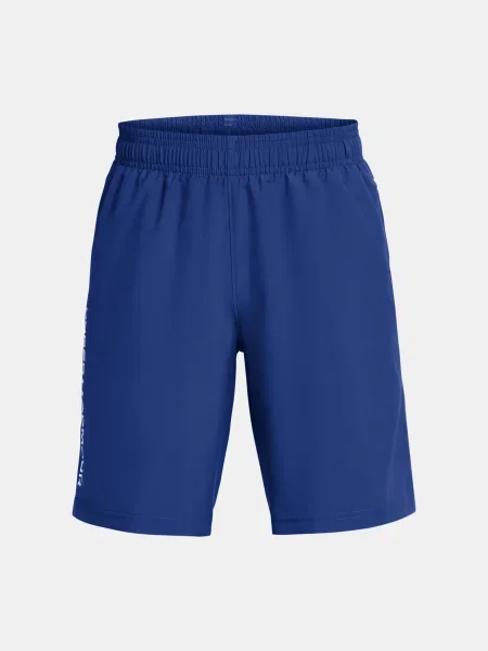 Pantaloni scurți copii Under Armour albastru