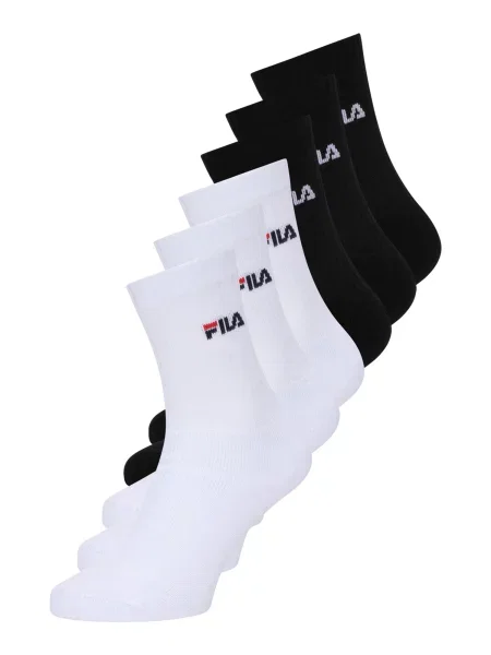 FILA Ponožky červená / čierna biela