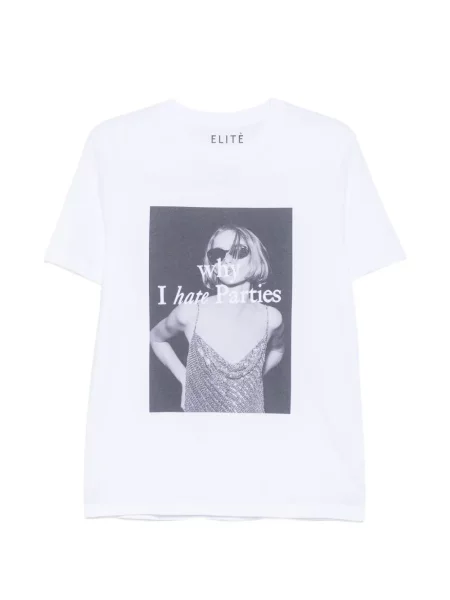 Tricou Elite cu imagine alb