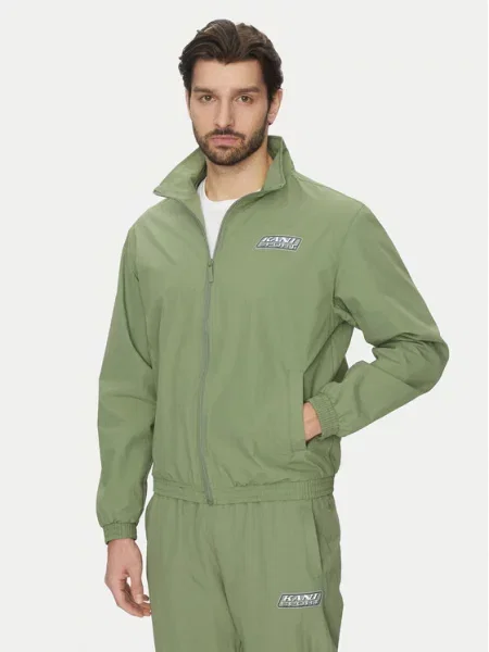 Демисезонная куртка Karl Kani зеленая