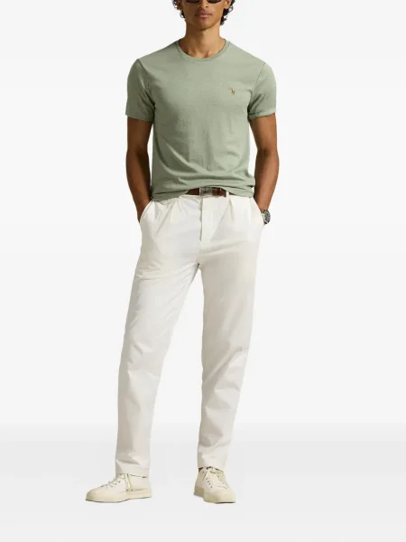 Șapcă Polo Ralph Lauren cu broderie din țesătură twill în carouri albastru