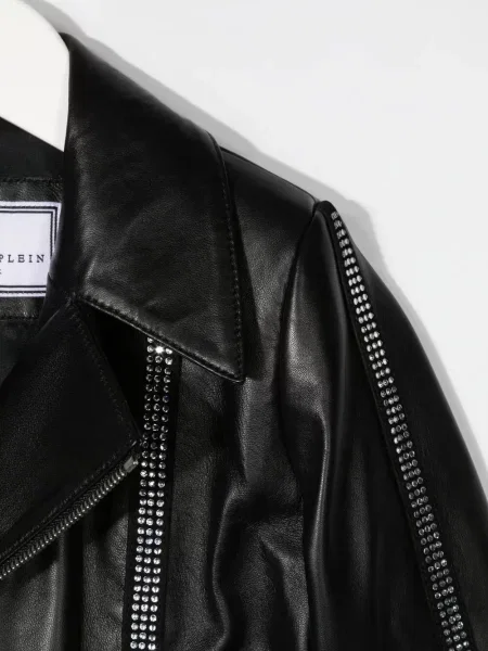 Dětska bunda Philipp Plein černá