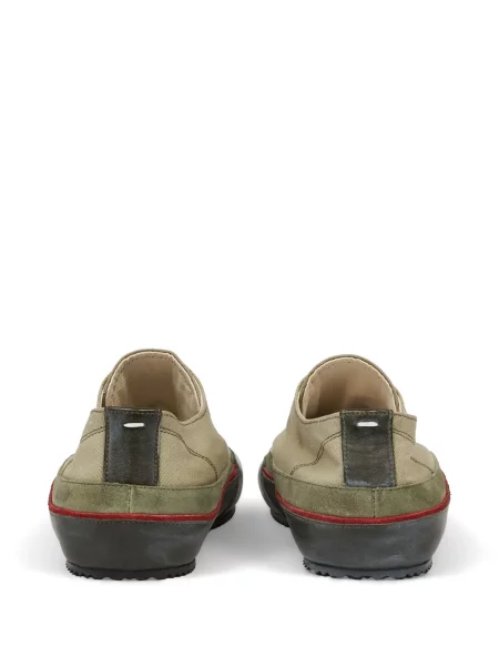 Sneakerși Maison Margiela din canvas verde